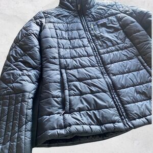 Patagonia Jacket Womens Small Black Radalie Insulated Quilted Puffer Zip up